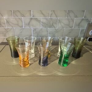 Set of colorful Shot glasses